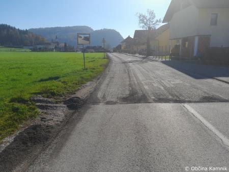 Dela za asfaltiranje cestišča - Mekinje